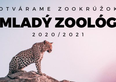 Zookrúžok Mladý zoológ 2020/2021