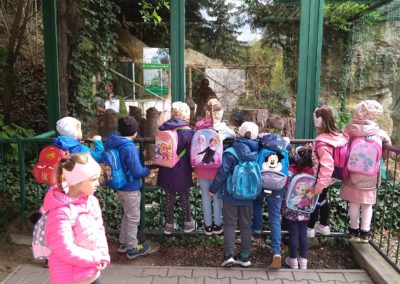 Školáci a škôlkari na výlete v zoo