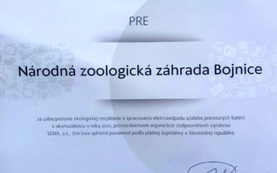 Triedenie odpadu a jeho recyklácia sú účinnými prostriedkami k dosiahnutiu priaznivého životného prostredia a trvalo udržateľného rozvoja!