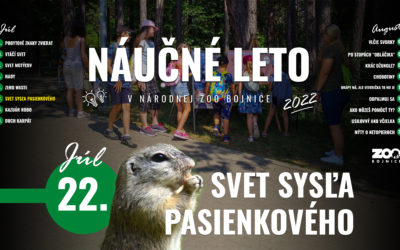 Náučné leto a syseľ pasienkový