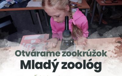 OTVÁRAME ZOOKRÚŽOK MLADÝ ZOOLÓG Školský rok 2023/2024