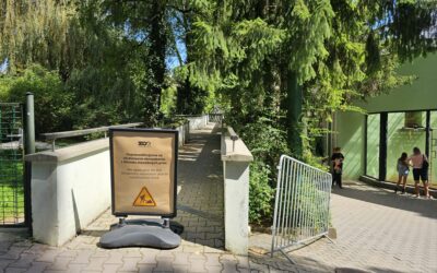 OZNAM: Dočasné uzavretie bezbariérového chodníka